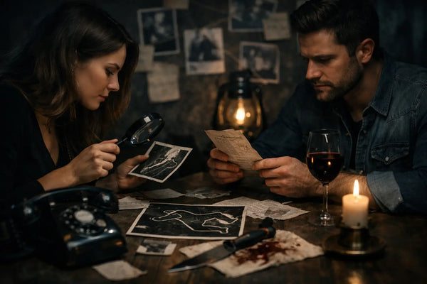 A Date Night Mystery Game Example for Couples